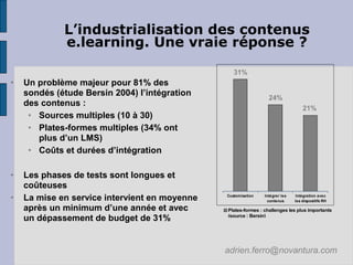 2007 10 25 Le rapid elearning : un atout pour la  FOAD