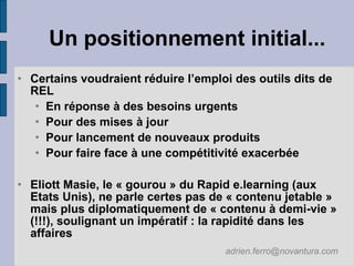 2007 10 25 Le rapid elearning : un atout pour la  FOAD