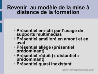 2007 10 25 Le rapid elearning : un atout pour la  FOAD
