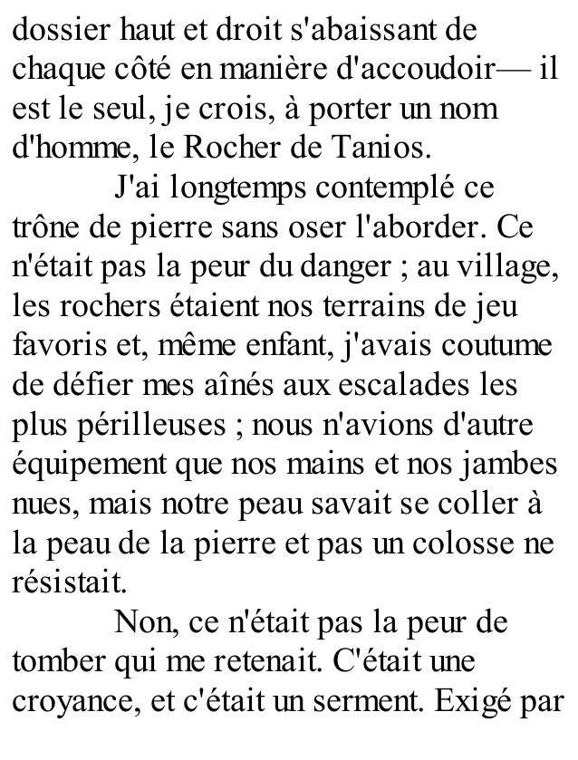 Le Rocher De Tanios Amin Maalouf