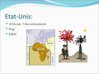 Etat-Unis: Africom + Investissement Prq? FMN 