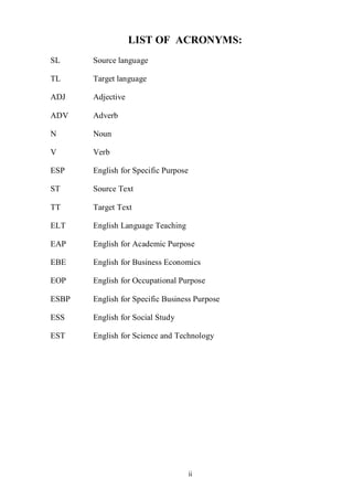 A study on translation of English terms relating to hotel management | PDF