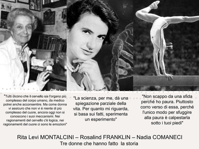 Le 10 donne che hanno fatto la storia. | PPT