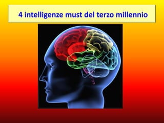 4 intelligenze must del terzo millennio

 