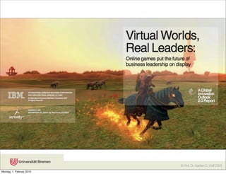 © Prof. Dr. Karsten D. Wolf 2006
Montag, 1. Februar 2010
 