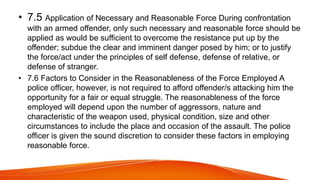 Reasonable Force Examples LEA1 Chapter 3-RULE 4. PRE-OPERATIONAL CLEARANCE.pptx