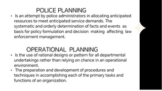 LEA4 chapter 1 law enforcement operations and planning with crime ...