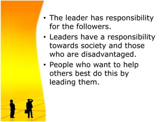 Reponsibility Leader Lead | PPT