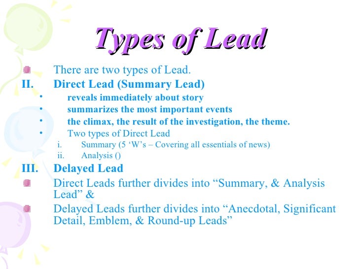 Lead