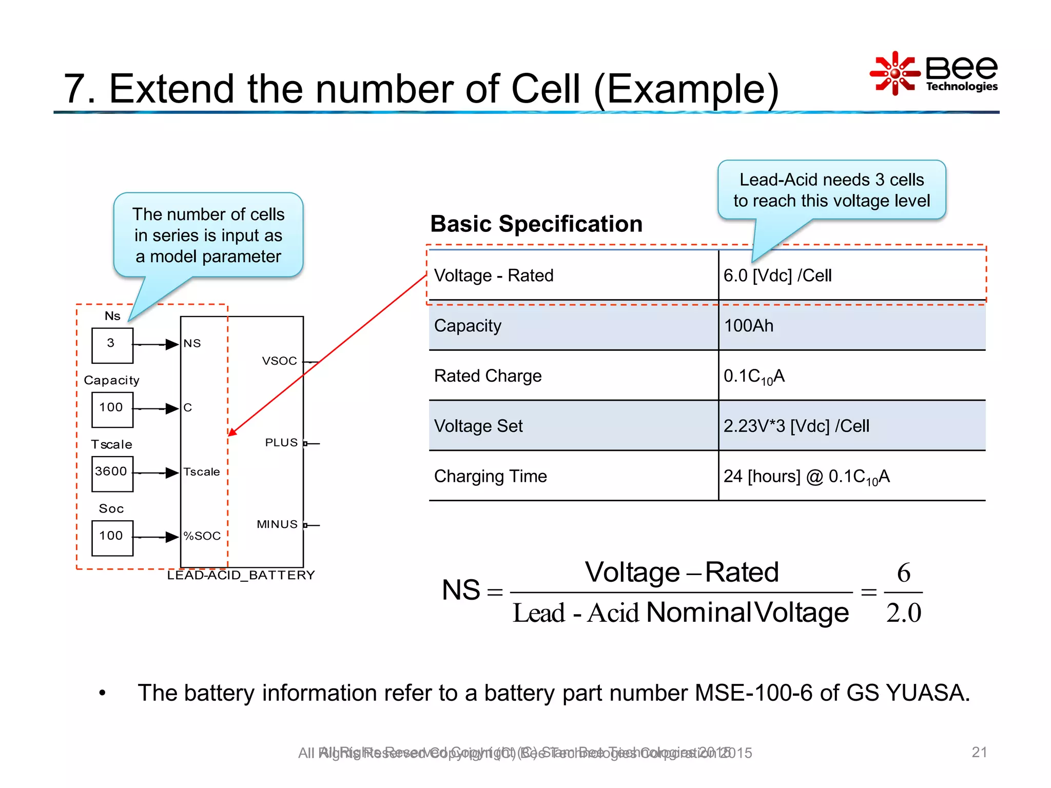 Lead-Acid Battery Simplified Simulink Model using MATLAB | PDF