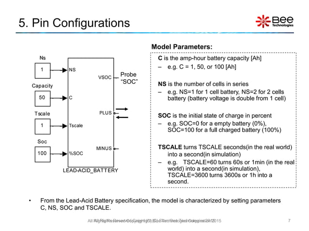 Lead-Acid Battery Simplified Simulink Model using MATLAB | PDF ...