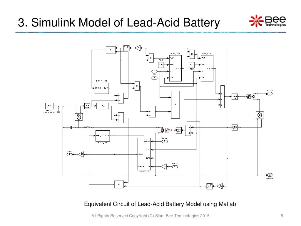 LeadAcid Battery Simplified Simulink Model using MATLAB