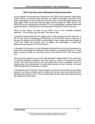 Lead Generation Optimization Pdf