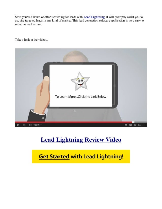 lead generation system lead lightning