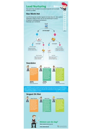 Infographic Lead Nurturing