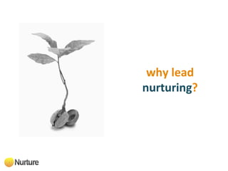 why lead   nurturing ? 