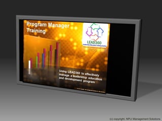 (c) copyright. NPLI Management Solutions
 