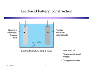 Lead Acid Battery Lecture pdf