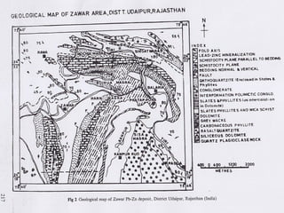 Lead and zinc deposits of india