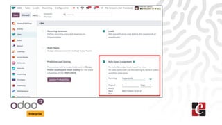 Lead management
Enterprise
 