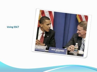Using ESC?