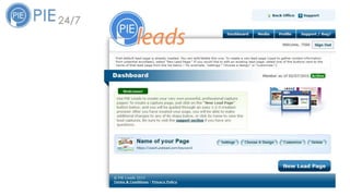 PIE247 Lead capture pages