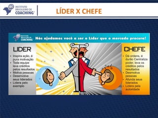 LÍDER X CHEFE
 