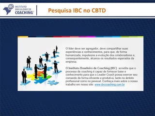 Pesquisa IBC no CBTD
 