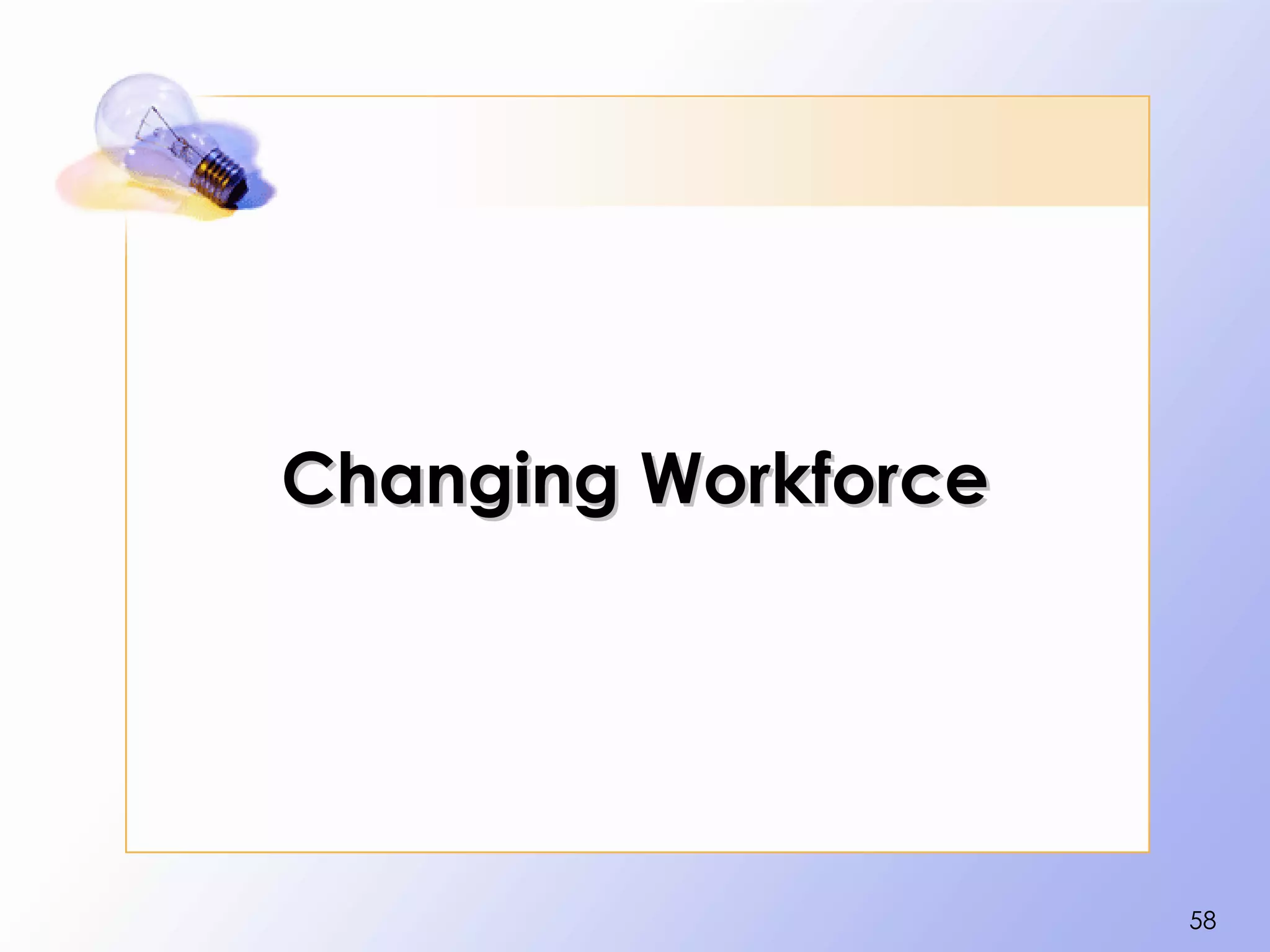 Changing Workforce




                     58
 
