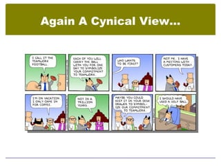 Again A Cynical View…
 