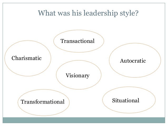 Leadership style of adolph hitler