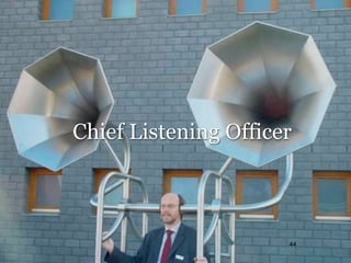 Chief Listening Officer
 