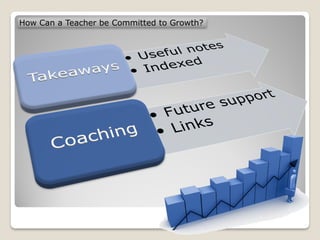 How Can a Teacher be Committed to Growth?
 