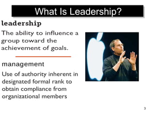 What Is Leadership? 