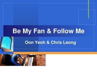 Be My Fan & Follow Me - Social Media For Real Estate Agent