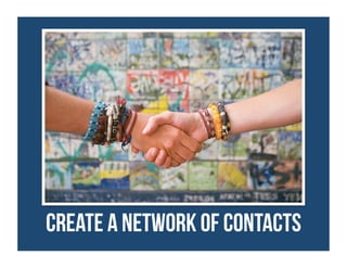 Create a Network of Contacts