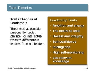 Knowledge Trait Leadership | PPT