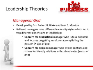 The manager maintains; the leader develops. 