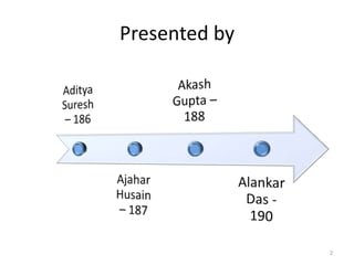 Presented by




               2
 