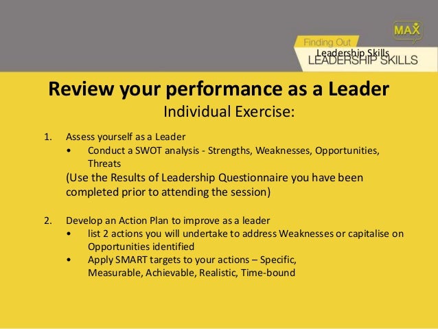 leadership skill leadership skill list