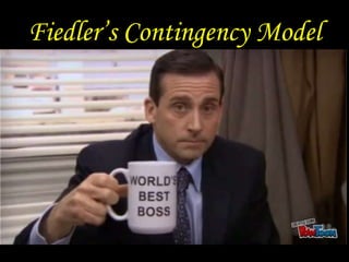 Fiedler’s Contingency Model
 