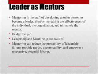 Leadership - Organisational Behavior | PPT