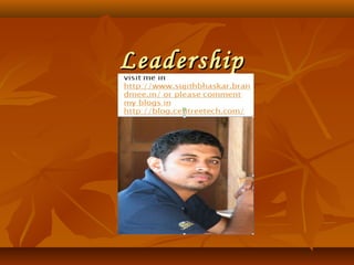 LeadershipLeadership
 