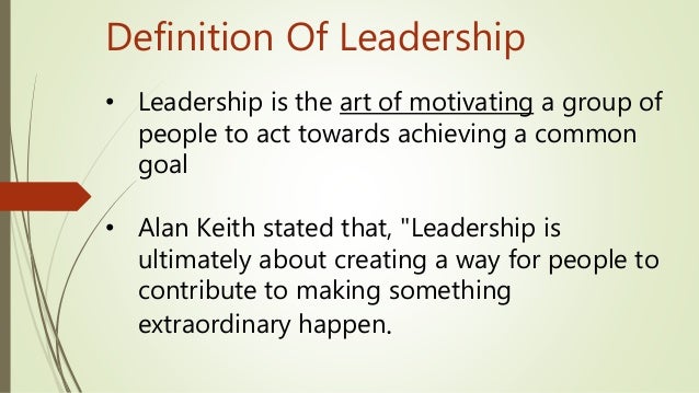 Presentation leadership style picture