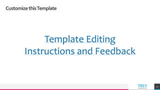 TREYresearch
CustomizethisTemplate
Template Editing
Instructions and Feedback
13
 