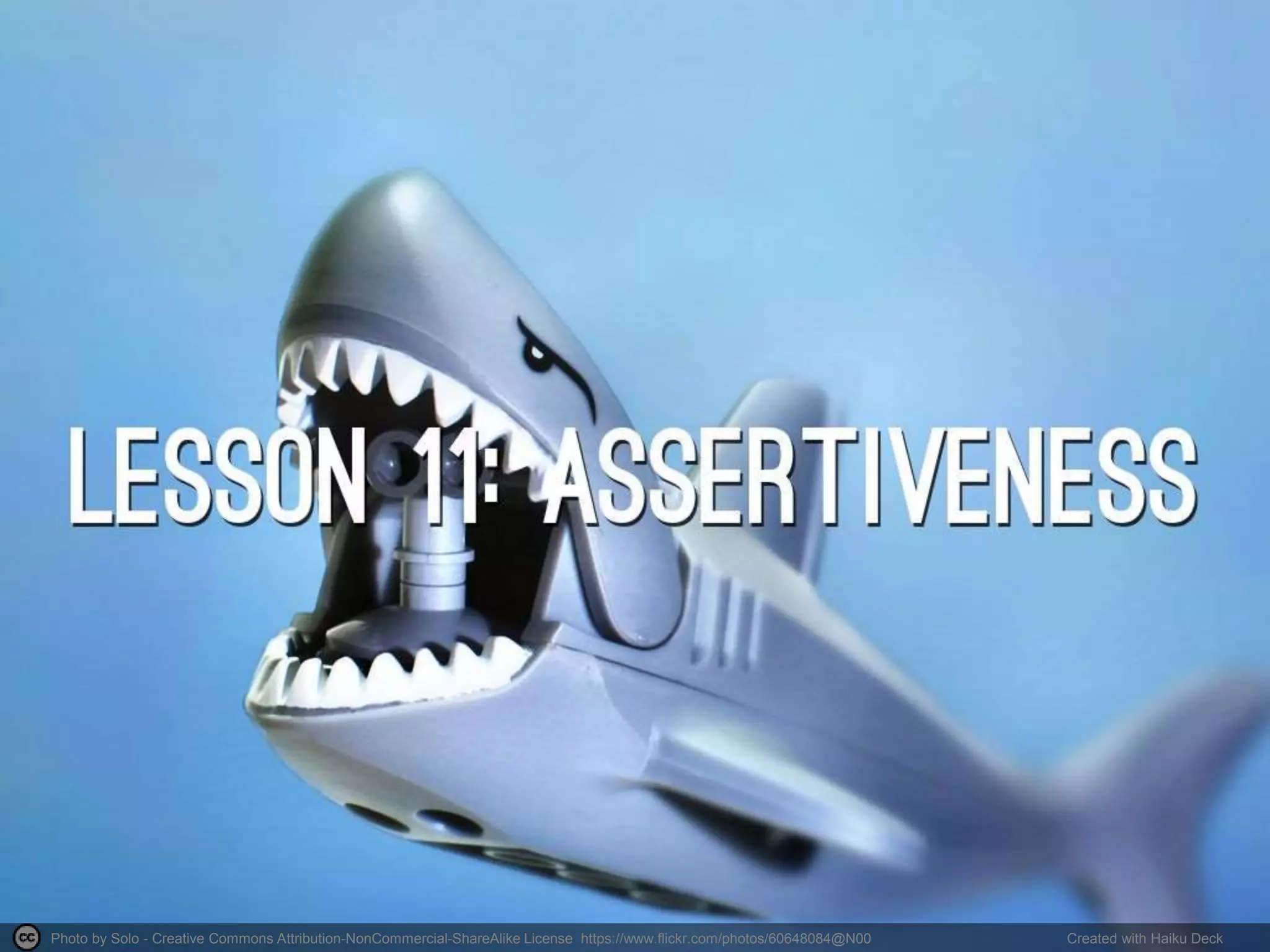 Photo by Ѕolo - Creative Commons Attribution-NonCommercial-ShareAlike License https://www.flickr.com/photos/60648084@N00 Created with Haiku Deck 
 