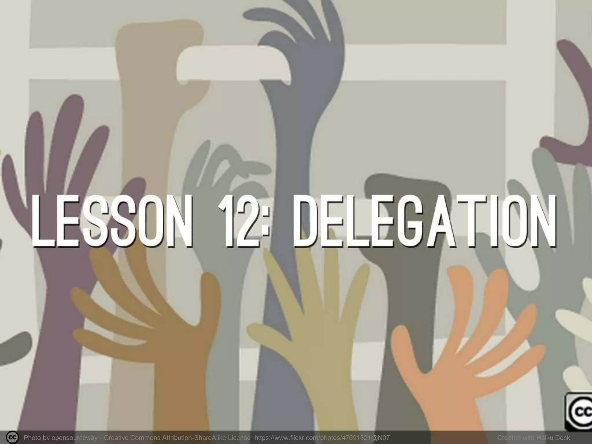 Photo by opensourceway - Creative Commons Attribution-ShareAlike License https://www.flickr.com/photos/47691521@N07 Created with Haiku Deck 
 