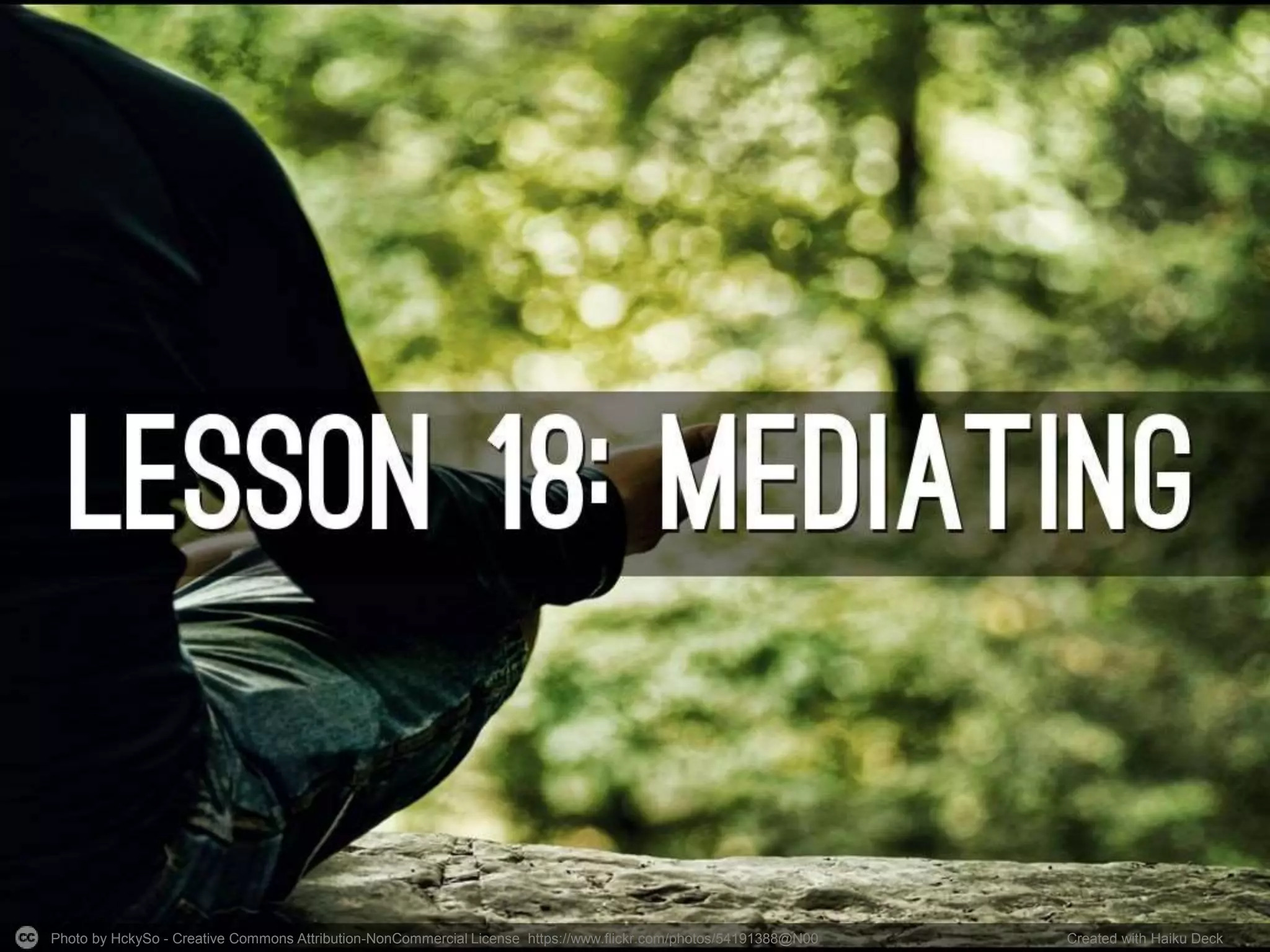 Photo by HckySo - Creative Commons Attribution-NonCommercial License https://www.flickr.com/photos/54191388@N00 Created with Haiku Deck 
 