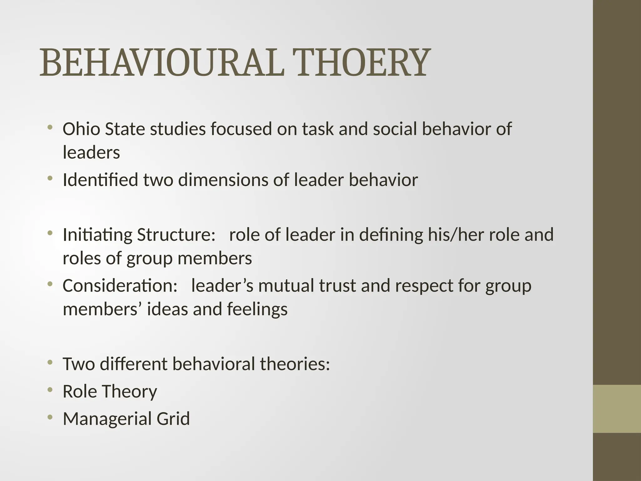 Leadership Power Point Presentation Topic Pptx