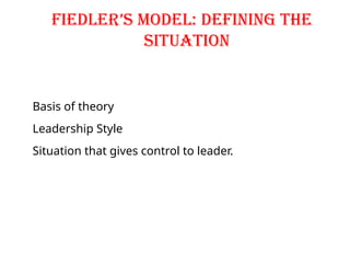 leadership theory management process ppt | PPTX